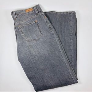 Edie Bauer Women's Size 14 Regular Gray Jeans